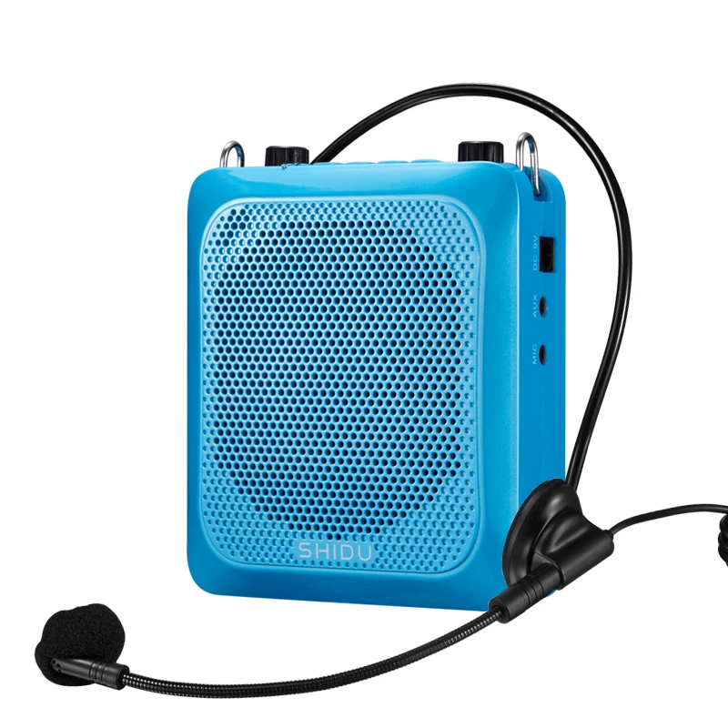UHF беспроводной Bluetooth усилитель голоса 30 Вт портативный музыкальный плеер мегафон с микрофоном Пояс Поддержка AUX U диск USB Мини громкоговоритель