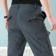 Брюки мужские повседневные осень зима Спецодежда эластичные свободные карманы затемненные 2019s армейские брюки Calca Camuflada Masculina GG50ck063