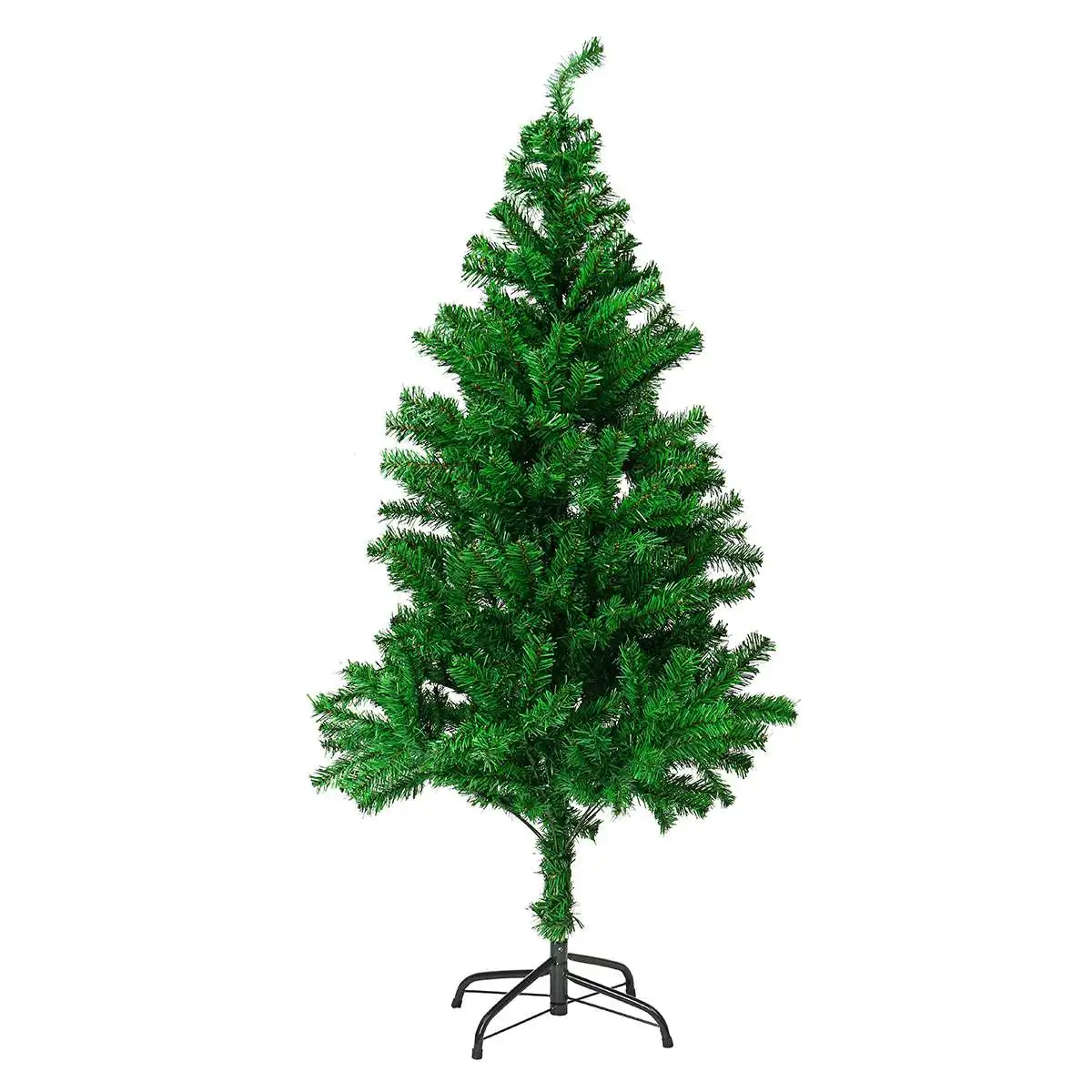 150 см 5 футов искусственная Рождественская елка, уличные украшения для помещений, Рождественские елки, детские праздничные украшения, принадлежности, железная подставка - Цвет: Green