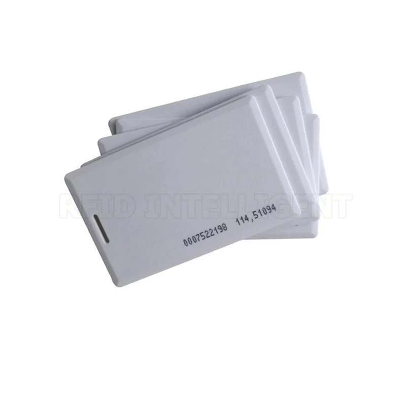 100 шт./лот EM4100 RFID карта доступа ПВХ TK4100 Чип 1 8 мм толщина EM раскладушка