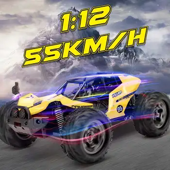 

NEW 1:12 RC Car Scale Remote Control Car 48 +km/h High Speed Off Road Vehicle Toys RC Car for Kids and Adults