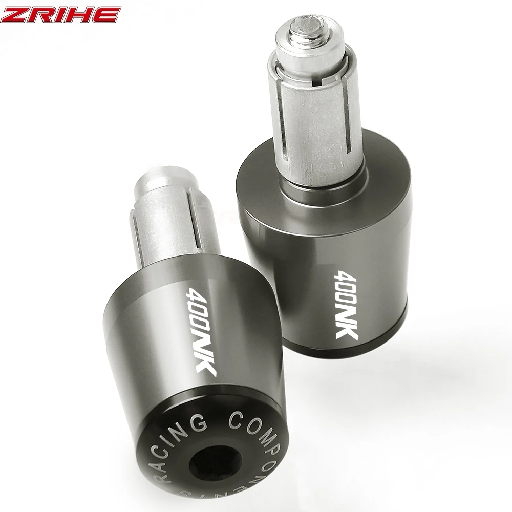 С логотипом 400NK 22 мм 7/" CNC алюминиевые рукоятки мотоцикла концы руля крышки для CFMOTO 400NK