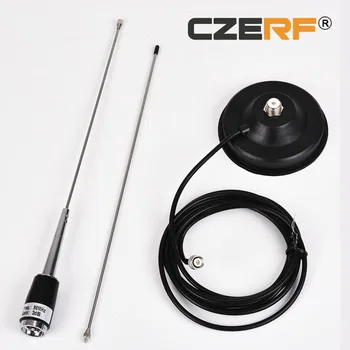 

New Car Antenna for 5w 7w 15w FM Broadcast Radio Transmitter Center Frequency 98MHz Connector BNC