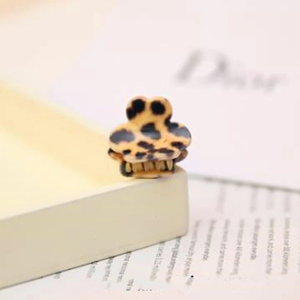 Light color Leopard Трендовая женская заколка для волос леопардовая расцветка заколка в виде банана заколка для волос Дамская заколка для волос аксессуар для укладки волос - Цвет: Light color Leopard