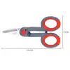 Fishing Pliers Line Cutter Hook Remover Folding Stainless Steel Fish Use Scissors Fish Grip Fishing Tackle Tools 1pcs ► Photo 3/6