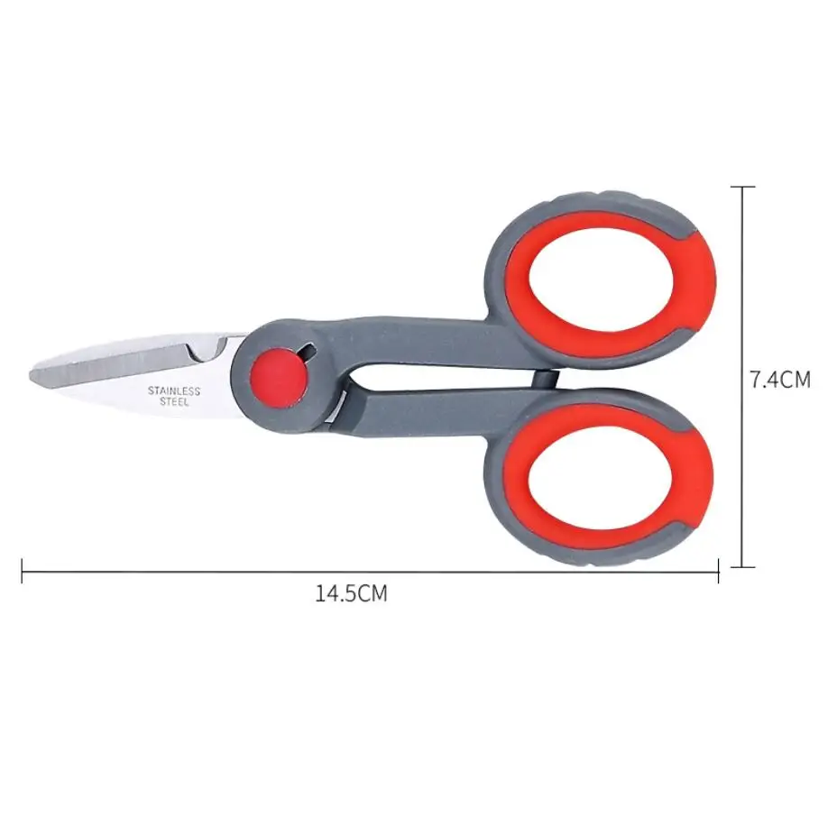 Fishing Pliers Line Cutter Hook Remover Folding Stainless Steel