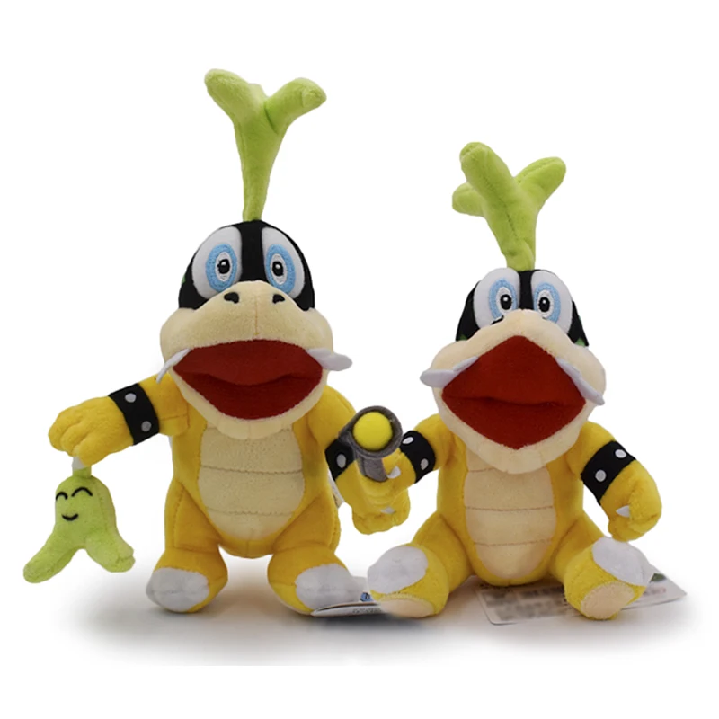 12 Styles Cute Koopalings Iggy Lemmy Roy Ludwig Morton Wendy Larry Plush Toy Soft Dolls for Kids Christmas Gifts