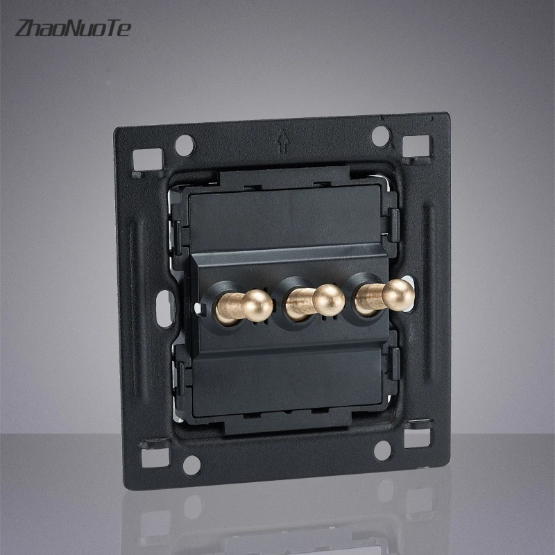 Товары для дома 86 Тип Ретро черный настенный светильник тумблер 1 4 года Gang 2 Way