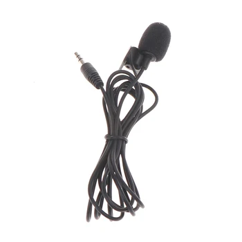 

2m Long Wired Handsfree 3.5 Mm Stereo Jack Mini Car Microphone External Mic For PC Car DVD GPS Player Radio Audio Microphone
