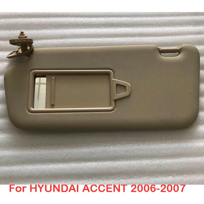 

FOR HYUNDAI ACCENT 2006-2007 Sun visor Sunshade assembly sunvisor assy OEM 852101E860XU 852201E860XU