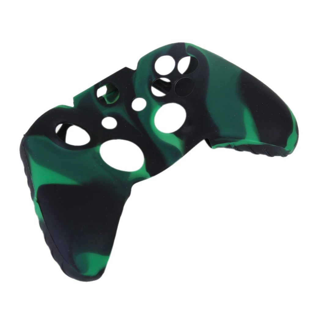 Мягкий силиконовый защитный чехол камуфляжной расцветки для XBOX ONE игровой