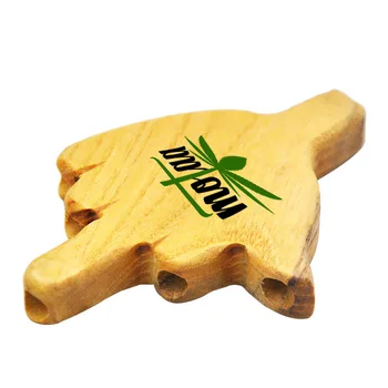 

Wood Level Five 5 Joint finger palm wood Holder Cigarette Rolling Smoking Pipe Holder 8MM King Size Paper Palm Wood Tobacco Pipe