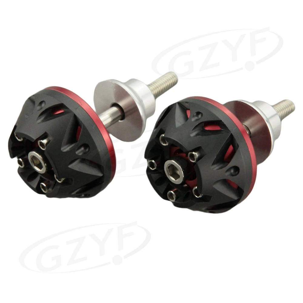 Рамка для мотоциклов Ползунки Краш колодки протектор для Honda CBR954RR CBR 954 RR 2002-2003 CNC алюминий - Цвет: Красный