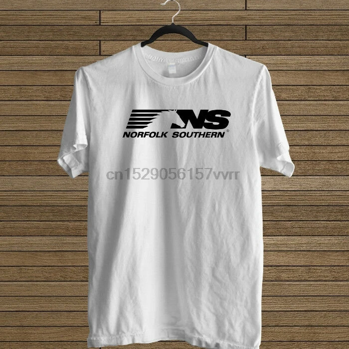 Norfolk Southern Train Railway Ns Logo White T Shirt Tee T Shirts Aliexpress