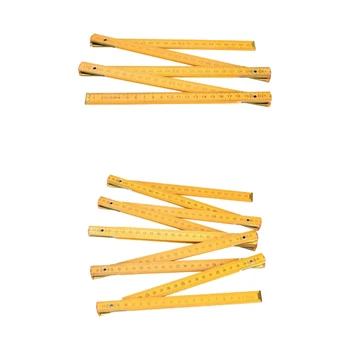 

Portable Carpenter Wooden Folding Ruler