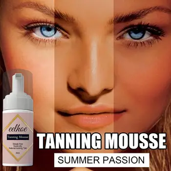 Sunless Tanning Self Tan Organic Natural Fake Beach Body Freeship Mousse Suntan Tannining Long Lasting