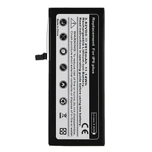 Топ Литий-полимерный аккумулятор для Iphone 6 Plus Замена реальная емкость 2200 мАч с ремонтными инструментами