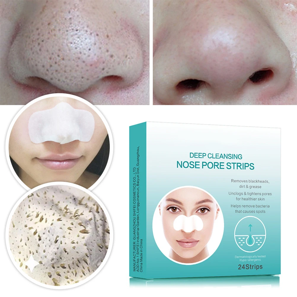 deep cleansing pore strips for face
