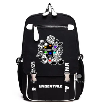 

10 Style Undertale Sans Backpack School Bags Bookbag Cosplay Anime Game Travel Casual Laptop Shoulder Bags Rucksack