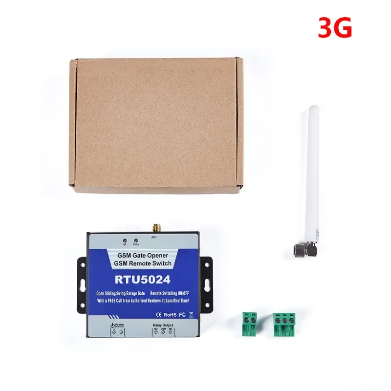 1 комплект RTU5024 2/3g реле GSM SMS вызова пульт дистанционного управления ворот переключатель Системы