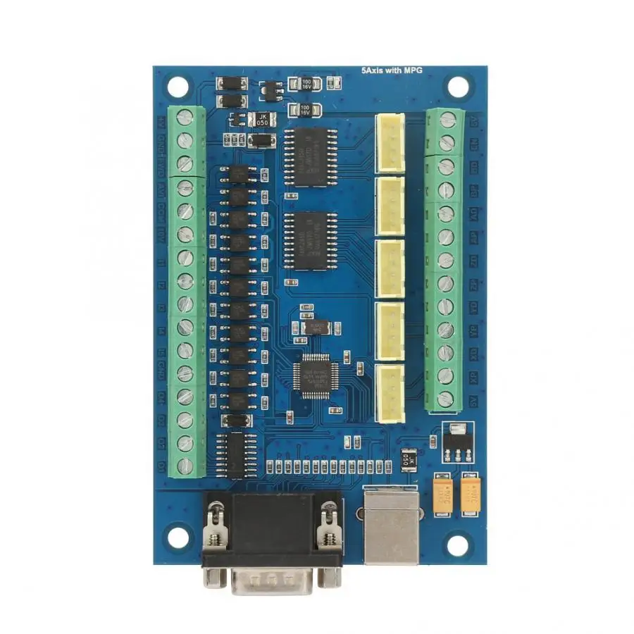 MACH3 гравировальный станок 5 Axis CNC Плата USB Интерфейс с оптическим муфта+ TB6600 драйвер платы с ЧПУ движения Управление набор