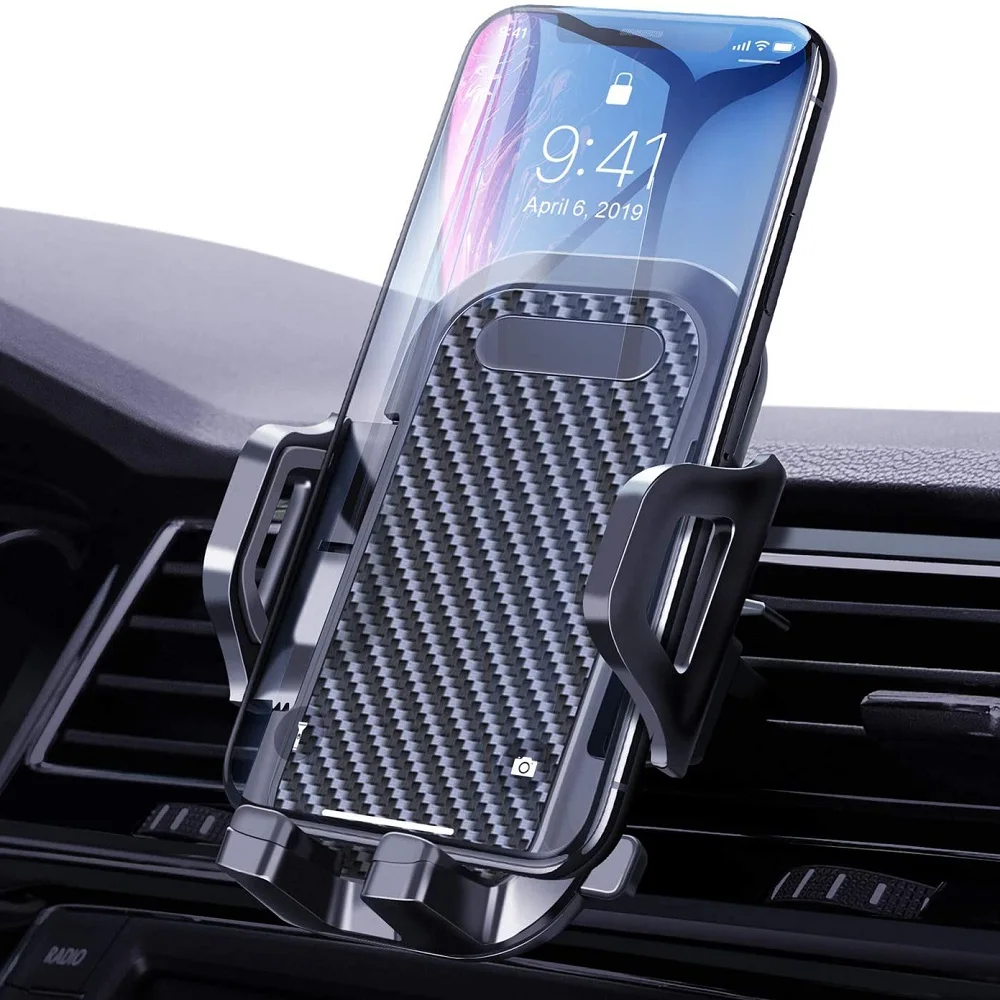 Universal Car Air Vent Phone Holder Stand, GPS and Smartphone Support