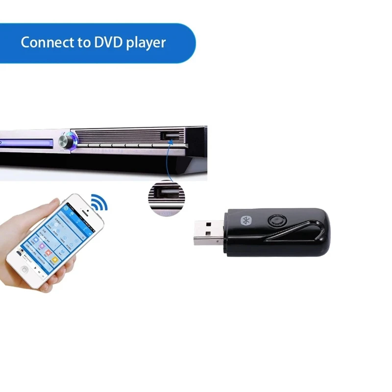 USB беспроводной BT приемник конвертер USB2.0 аудио приемник адаптер