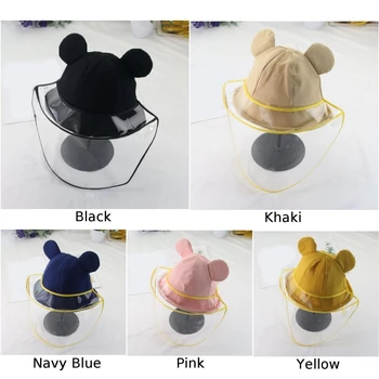 

Children's Anti-Fog Dust Fisherman Hat Spring Cute Big Ear Style Anti-Splash Multi-function Protective Cap