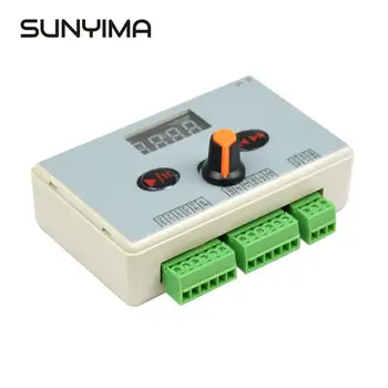 

SUNYIMA Reversible Motor Controller Speed Regulator Pulse Signal Controller for Stepper Motor
