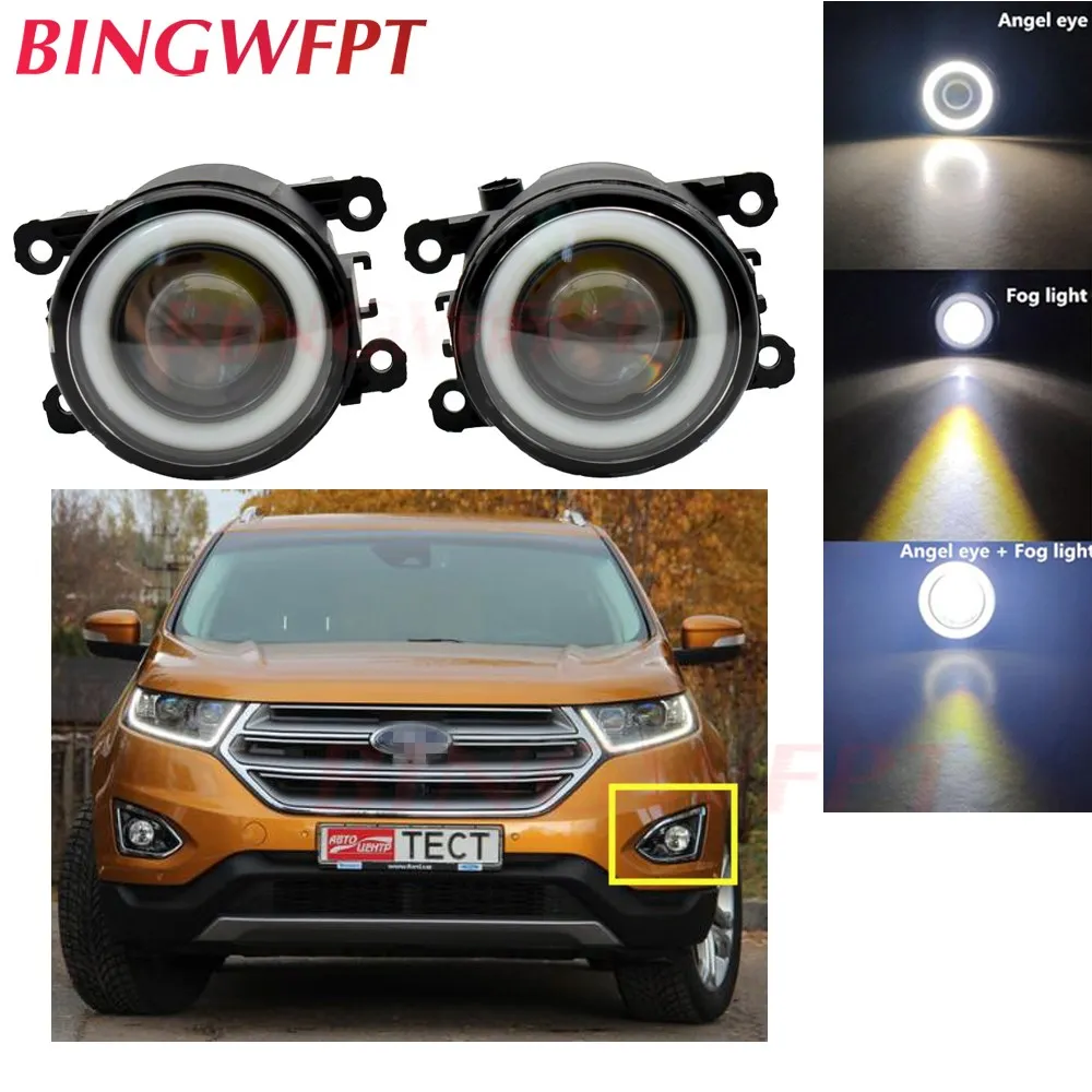 2x для Ford Edge 2016 Focus MK2/3 Fusion Fiesta Tourneo Transit 2001 2015 автомобильные аксессуары H11
