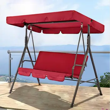 

Sunshade Cover Outdoor Garden Patio Swing Canopy Seat Top Cover Replacement