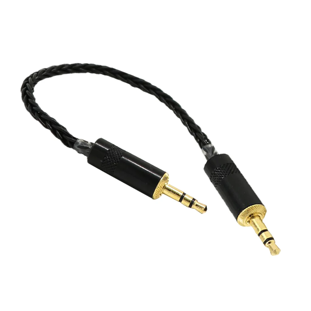 3,5 Мужской до 3,5 Мужской Adpter ядро аудиокабель кабель для HIfi MP3 плеера