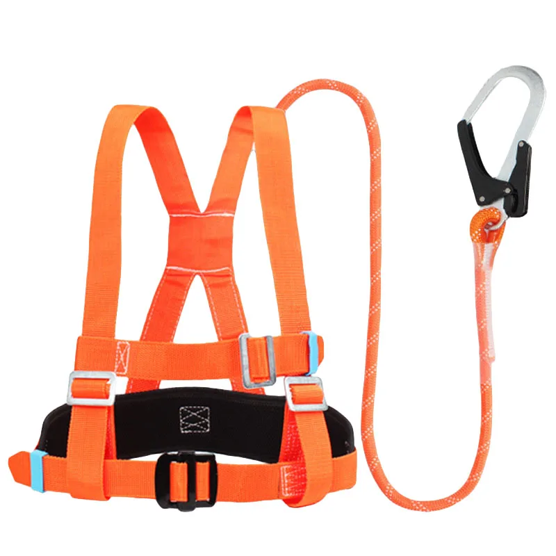 Safe Belt Baosity Climbing Harness for High Altitude Rock Climbing Rappelling Equipment 