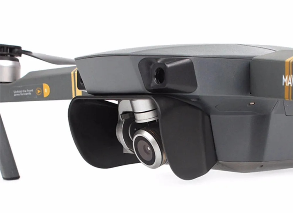 Для DJI Mavic Pro Platinum камеры солнцезащитный козырек бленда объектива блики защитный кожух камеры крышка Drone протектор запчасти, аксессуары