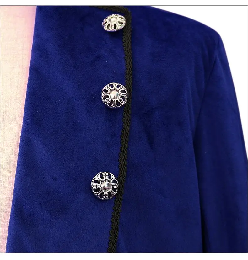 Male Magician Swallowtail Piano Costume Wedding Clothing Wine Green Blue Tailcoat Prom Host Stage Outfit Singer Chorus Blazers