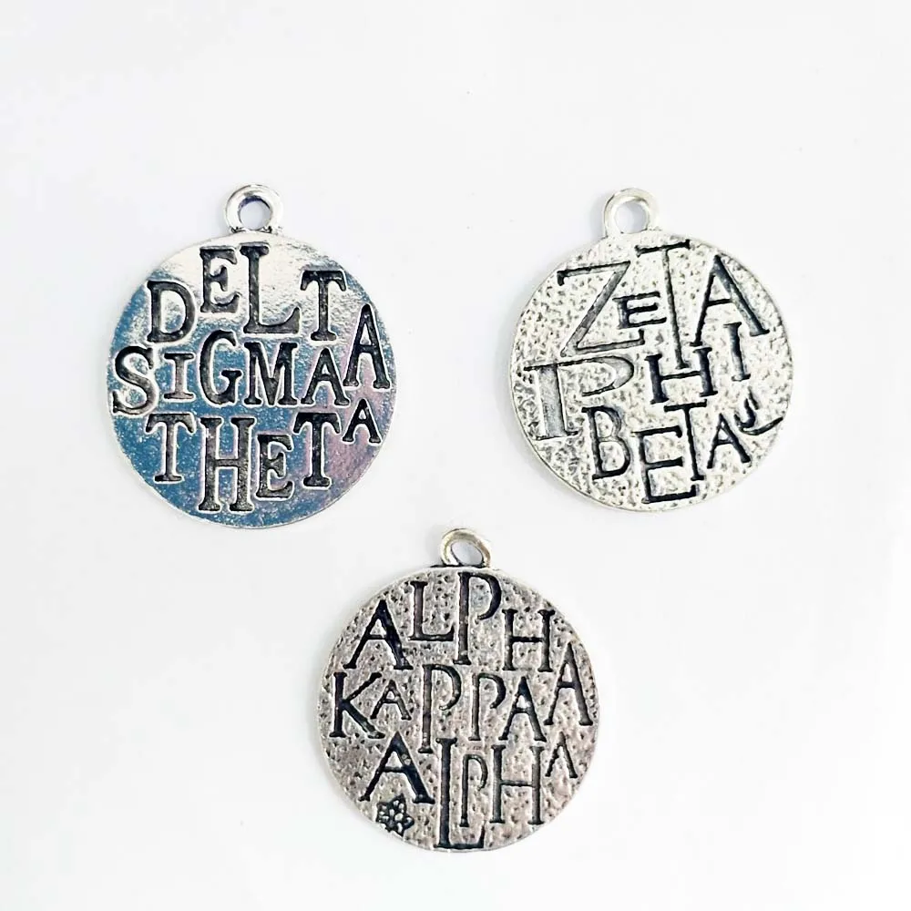 20 шт греческое братство Dst AEO Delta Sigma Theta AKA Круглый Шарм