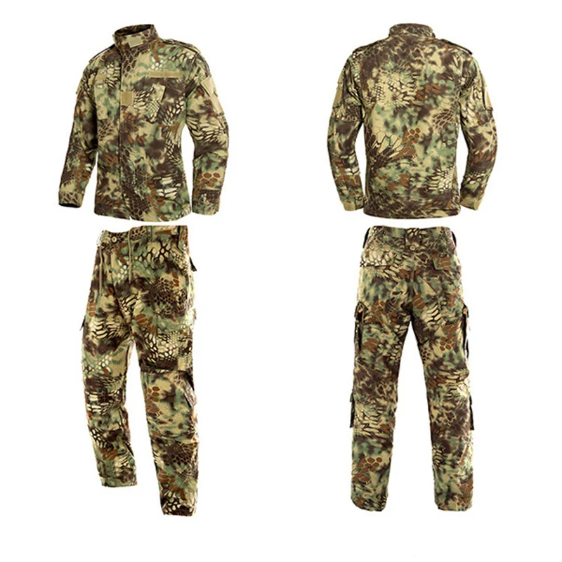 WW2 команда безопасности армейский костюм Человек Военная форма Боевая куртка+ брюки с карманом мульти камуфляж CP ACU тактические костюмы - Цвет: Color18
