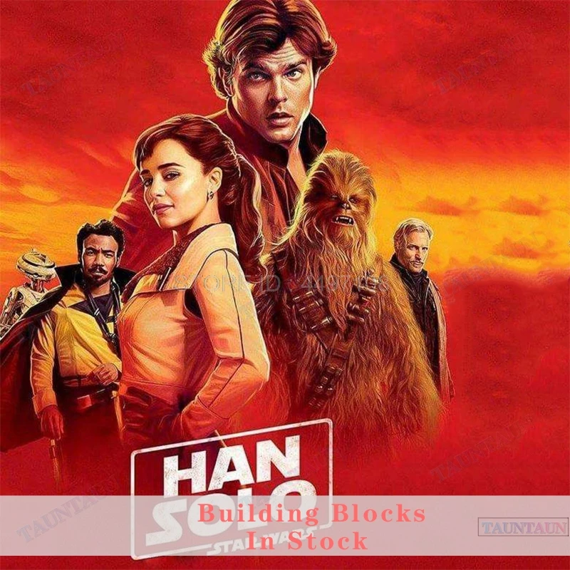 Конструктор Solo A Star Wars Story Han Chewie Calrissian Lando Qi Ra клонированные солдатики Звездные