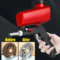 Pistolet de sablage pneumatique Portable 90psi, petite Machine de sablage pneumatique réglable 