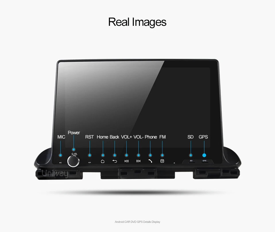 Clearance Uniway ASLT9071 android 9.0 car dvd for Kia CERATO K3 2018 2019 video radio player gps navigation with steering wheel car stereo 16