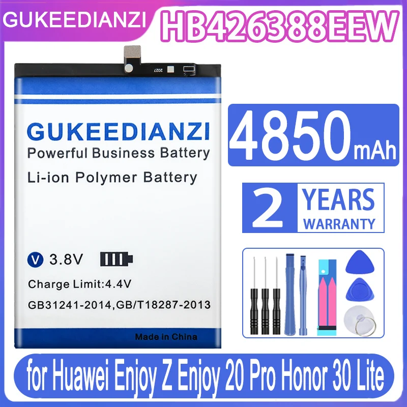 Аккумулятор GUKEEDIANZI HB426388EEW 4850 мАч для Huawei Enjoy Z 20 Pro Honor 30 Lite EnjoyZ Enjoy20 Honor30 | Мобильные