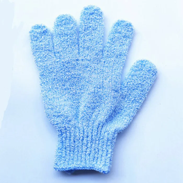 Горячая Распродажа, отшелушивающие перчатки для ванны, для купания, перчатки с пятью пальцами, детское полотенце, красочные мягкие