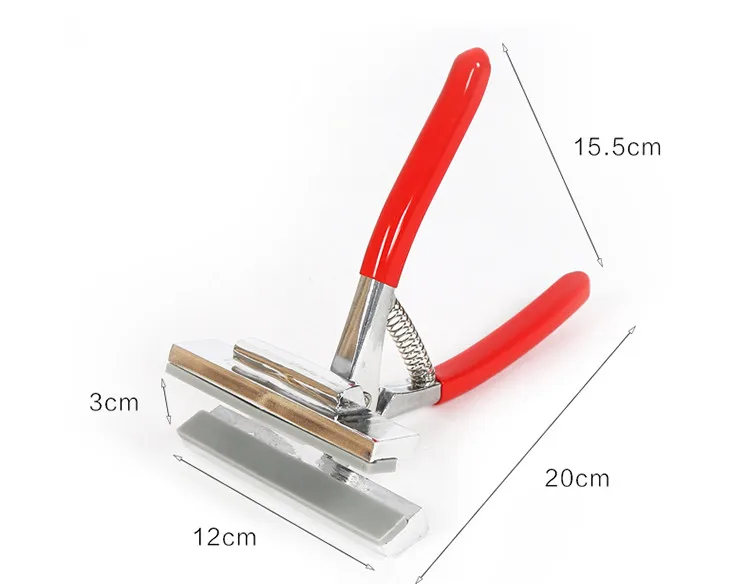 Günstig 12cm Ölgemälde Zangen, Rot Griff Clamp Tuch Gestreckt Leinwand Zangen, malerei Stretch Stoff Clamp Zange Kunst Liefert
