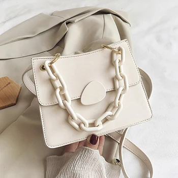 

Summer Shoulder Bag Purses Crossbody Bags For Women 2020 Trend Brand Designer Solid Color PU Leather Lady's Bag Woman Handbags
