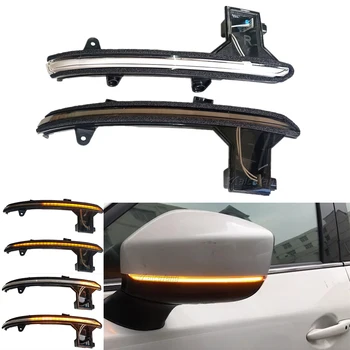 

For Mazda CX-5 KF CX-8 CX-9 TC 2016-2019 LED Dynamic Side Rearview Mirror Indicator Sequential Blinker Turn Signal Lamp