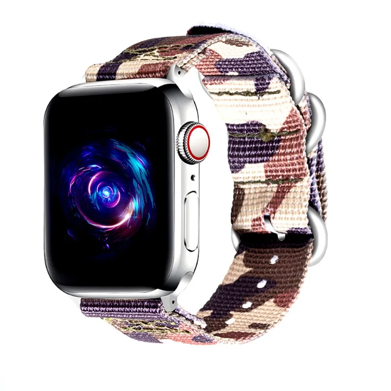 44 мм, 40 мм, ремешок для часов, совместимый для apple watch, ремешок 3, 5, 4, ремешок для iWatch correas, 38 мм, 42 мм, ремень, нейлоновые браслеты, браслет