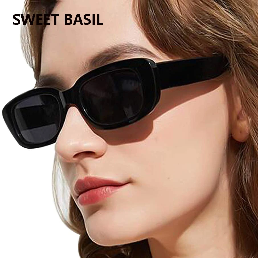 

2021 Square Sun Glasses Luxury Brand Travel Small Rectangle Sunglasses Men Women Vintage Retro Oculos Lunette De Soleil Femme
