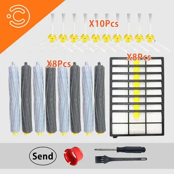 

HEPA Filters Replacement side Brushes Replacement Kit for iRobot Roomba 980 990 900 896 886 870 865 866 800 Accessory Kit