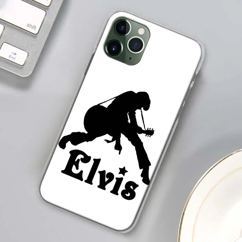 Чехлы для телефонов Elvis Presleys для Apple iPhone 11 Pro Max X XR XS MAX чехол для iPhone 6 6s 7 8 Plus 5 5S SE