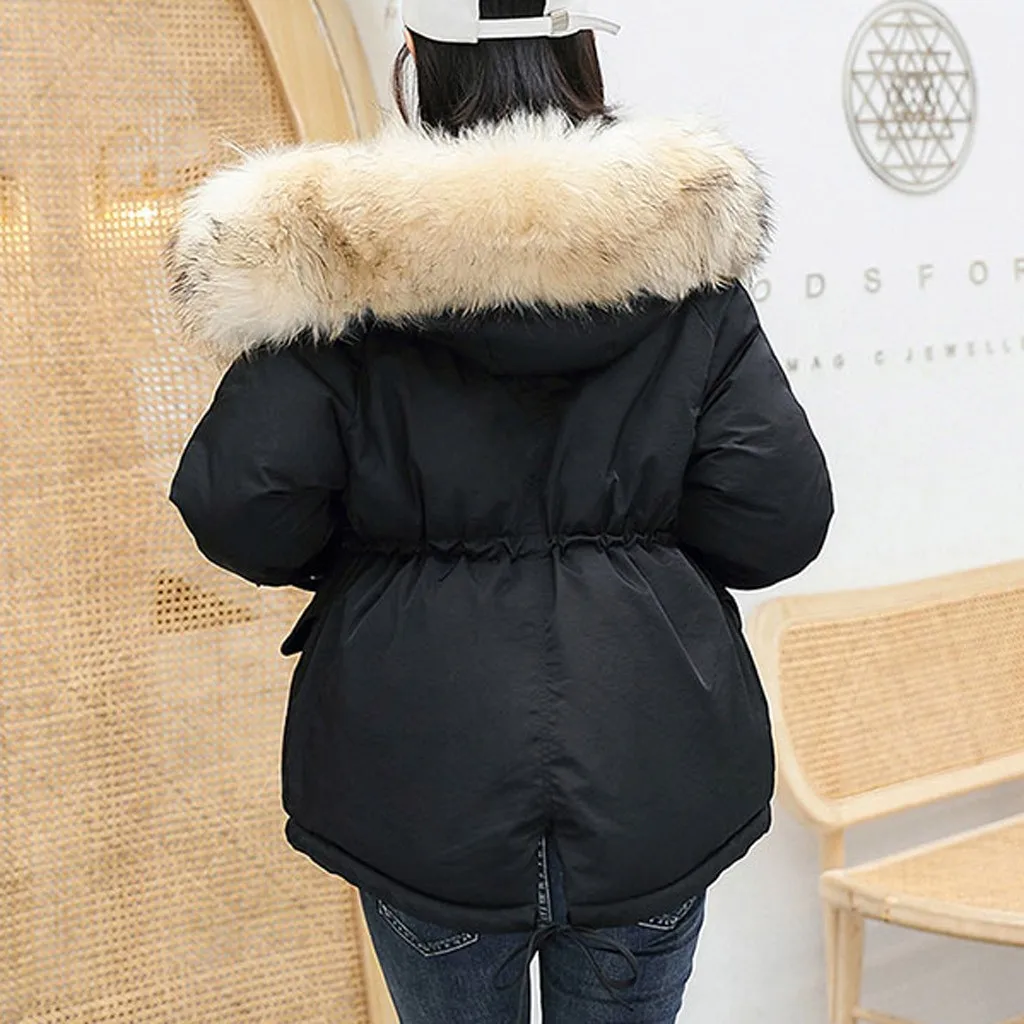 Cotton wool coat ladies Warm winter clothing